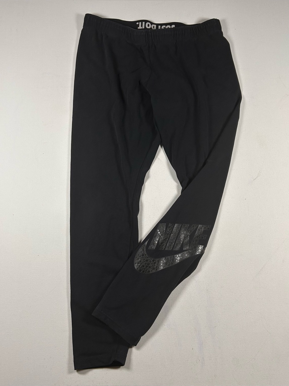 Nike Sportswear Leg A See Leggings Womens XL Black Athletic Stretch Pull On Gym
